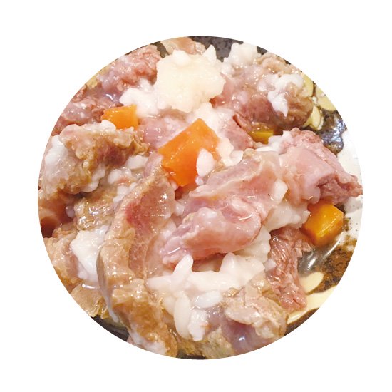 桜田馬肉とあきたこまちの雑炊(野菜入) 80g