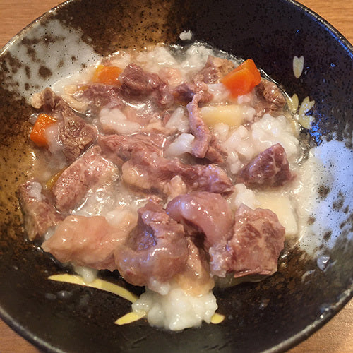 秋田牛とあきたこまちの雑炊(野菜入) 80g